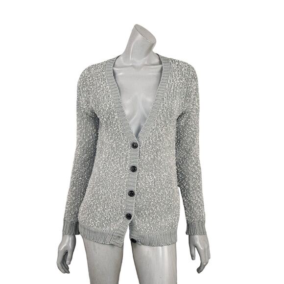 Moussy for Japanese market Women's Knit Cardigan Sweater in Gray - Picture 1 of 11